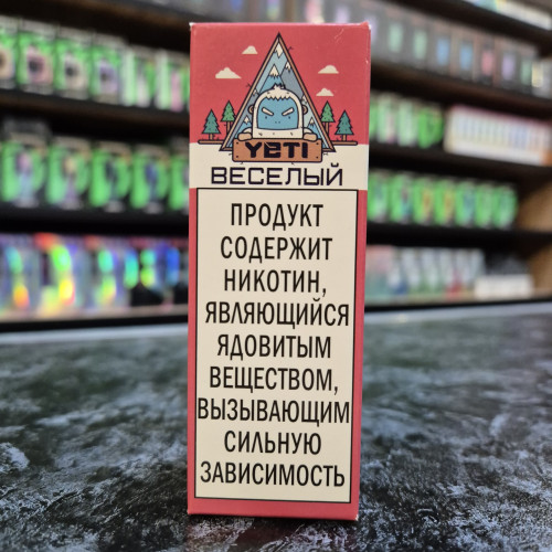 Yeti Salt - Веселый - Вишня Арбуз Лед 30мл. - 20мг/мл. купить в Минске