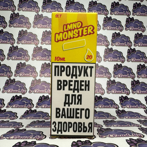 Lemonade Monster Salt - Pink - Малиновый лимонад с кислинкой 10мл. - 20мг/мл. купить в Минске