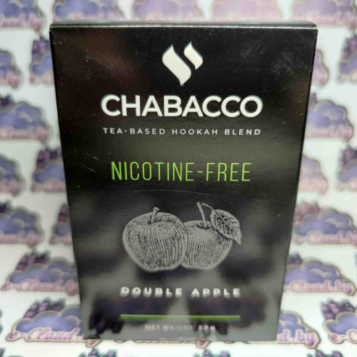 Смесь для кальяна Chabacco Nicotine free - Двойное яблоко - 50гр. купить
