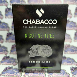 Смесь для кальяна Chabacco Nicotine free - Лимон-лайм - 50гр.