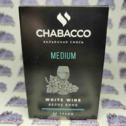 Смесь для кальяна Chabacco Medium - Белое вино - 50гр.