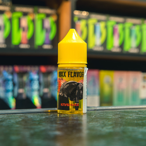 Max Flavor Salt - Клубника 30мл. - 0мг/мл. купить в Минске