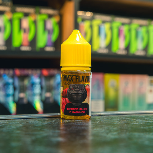 Max Flavor Salt - Желтое манго с малиной 30мл. - 0мг/мл. купить в Минске