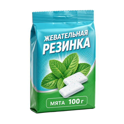 Напиток Жевательная резинка Иордания - Мята - 100гр. Напиток Жевательная резинка Иордания - Мята - 100гр.