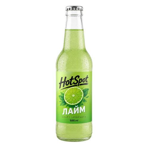 Напиток Лимонад HotSpot - Лайм - 500мл. Напиток Лимонад HotSpot - Лайм - 500мл.