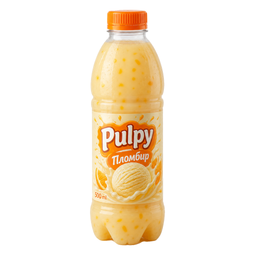 Напиток Pulpy Пломбир - 500мл. Напиток Pulpy Пломбир - 500мл.