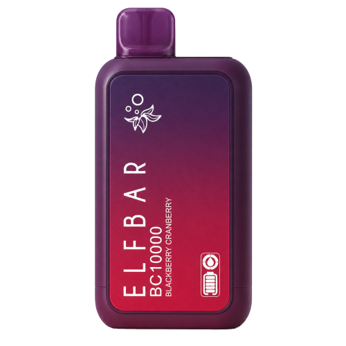 Одноразовый парогенератор Elf Bar BC10000 — Ежевика и клюква, 20 мг/мл Одноразовый парогенератор Elf Bar BC10000 — Ежевика и клюква, 20 мг/мл