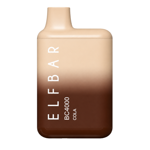 Одноразовый парогенератор Elf Bar BC4000 - Кола - 20мг/мл. Одноразовый парогенератор Elf Bar BC4000 - Кола - 20мг/мл.