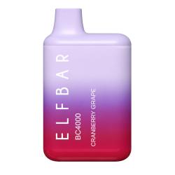 Одноразовый парогенератор Elf Bar BC4000 - Клюква Виноград - 20мг/мл.