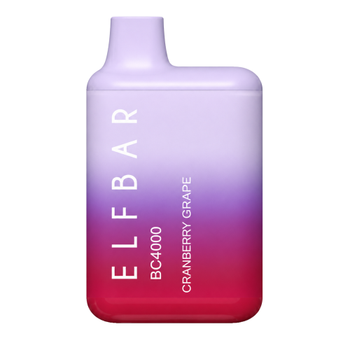 Одноразовый парогенератор Elf Bar BC4000 - Клюква Виноград - 20мг/мл. Одноразовый парогенератор Elf Bar BC4000 - Клюква Виноград - 20мг/мл.