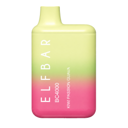 Одноразовый парогенератор Elf Bar BC4000 - Киви Маракуйя Гуава - 20мг/мл.