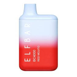 Одноразовый парогенератор Elf Bar BC4000 - Красный Мохито - 20мг/мл.