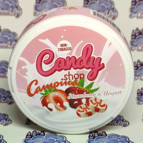 Жевательная смесь Candy Shop - Клубничный йогурт - 77мг/г. купить