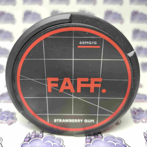 Жевательная смесь Faff - Клубника - 65мг/г. купить в Минске
