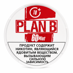 Жевательная смесь Plan B - Ментол - 11мг/г. Strong (аналог крепости 60 мг/г)