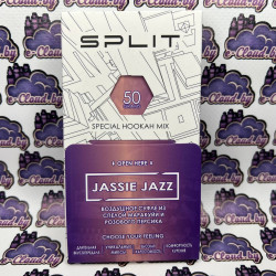 Смесь для кальяна Split - Jassie Jaz - Суфле из маракуйи и персика - 50гр.