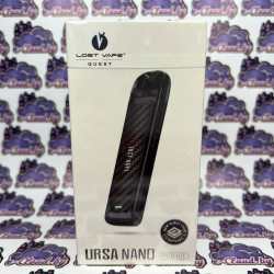 Pod-система (Вейп) Lost Vape Ursa nano  - Black/ Carbon Fiber