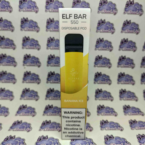 Одноразовый парогенератор Elf Bar 800 (Оригинал) - Холодный банан - 50мг/мл. купить