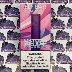 Pod-система (Вейп) Elf Bar Mate 500 - Фиолетово-розовый темный