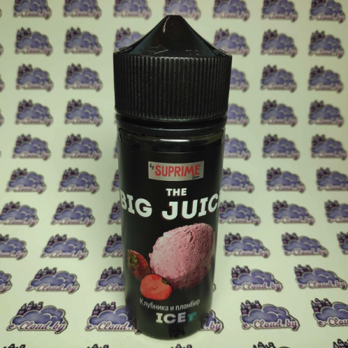 Big Juice – Клубника и пломбир 120мл. - 6мг/мл. купить