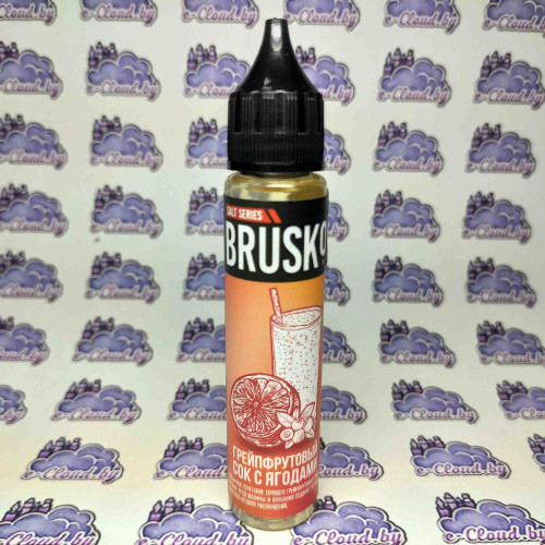Brusko Salt - Грейпфрутовый сок с ягодами 30мл. - 50мг/мл. купить