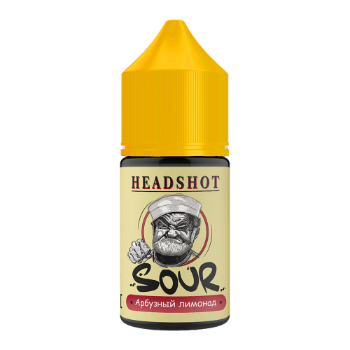 Солевая жидкость Headshot Sour Salt №2 — Кислый арбузный лимонад, 30 мл, 20 мг/мл Солевая жидкость Headshot Sour Salt №2 — Кислый арбузный лимонад, 30 мл, 20 мг/мл