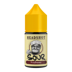 Headshot Sour Salt - 4 - Клубника 30мл. - 20мг/мл.