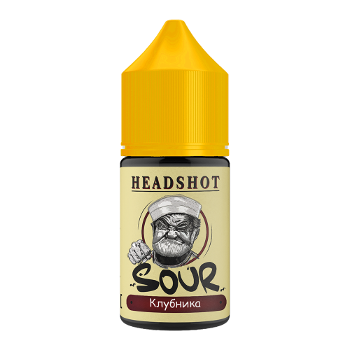 Headshot Sour Salt - 4 - Клубника 30мл. - 20мг/мл. купить в Минске