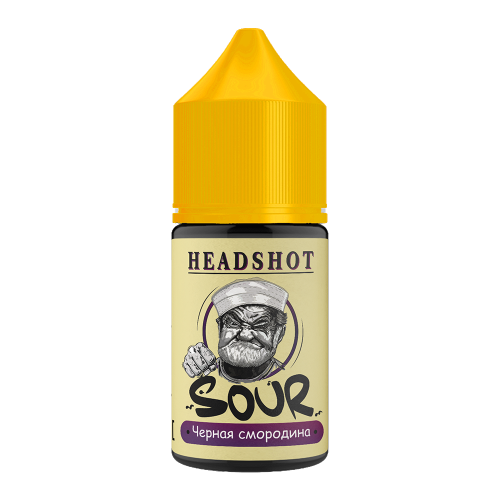 Headshot Sour Salt - 8 - Черная смородина 30мл. - 20мг/мл. купить в Минске