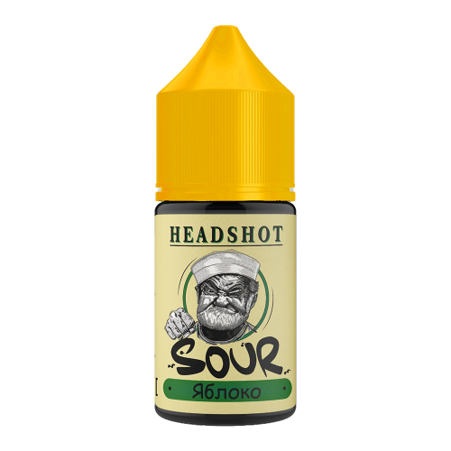 Солевая жидкость Headshot Sour Salt №10 — Кислое яблоко, 30 мл, 20 мг/мл Солевая жидкость Headshot Sour Salt №10 — Кислое яблоко, 30 мл, 20 мг/мл