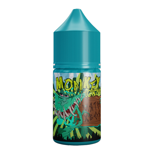 Солевая жидкость Monkey Vape Ice&Mnt Salt №13 — Мятная хвоя, 25 мл, 20 мг/мл Солевая жидкость Monkey Vape Ice&Mnt Salt №13 — Мятная хвоя, 25 мл, 20 мг/мл