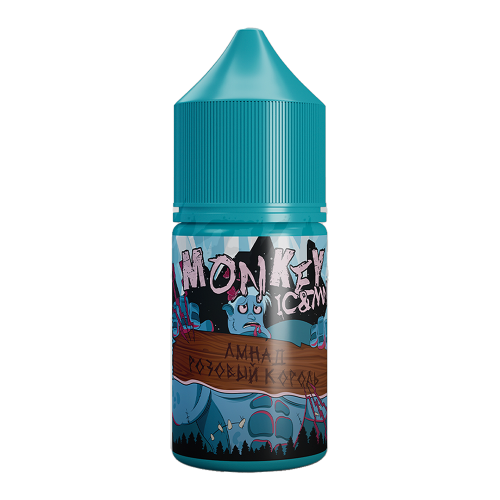 Monkey Vape Ice&Mnt Salt - 9 - Лимонад розовый король 25мл. - 20мг/мл. купить в Минске