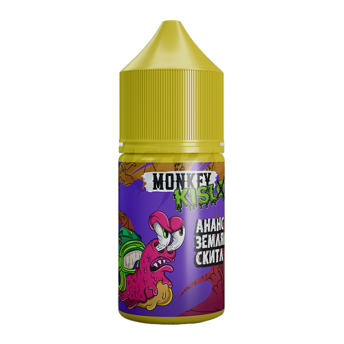 Monkey Vape Kislo Salt - 13 - Кислый Ананасово-Земляничный Скитлс 25мл. - 20мг/мл. купить в Минске