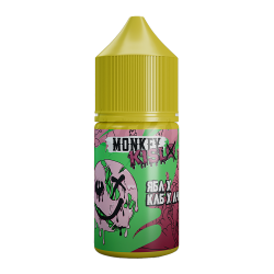 Monkey Vape Kislo Salt - 4 - Кислое Яблоко-Клубника-Личи 25мл. - 20мг/мл.