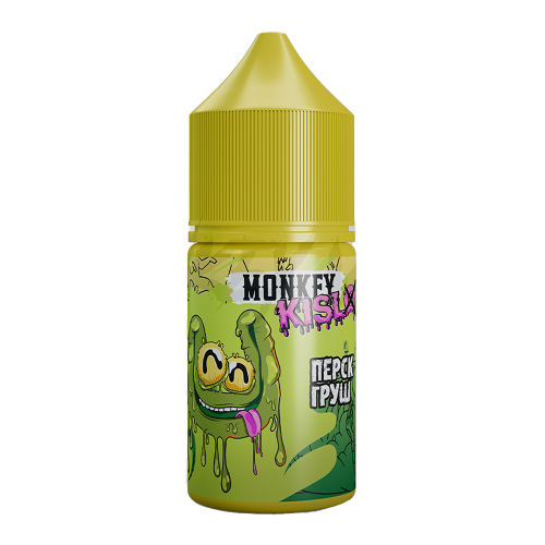 Monkey Vape Kislo Salt - 5 - Кислая Персиковая Груша 25мл. - 20мг/мл. купить в Минске