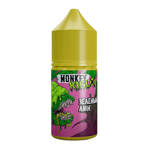 Monkey Vape Kislo Salt - 6 - Кислый Зеленый Чай с Лимоном 25мл. - 20мг/мл. купить в Минске