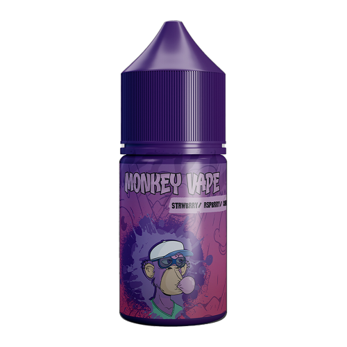 Monkey Vape Salt - 13 - Strwbrry/Rspbrry/Chrry - Клубника, малина, вишня 30мл. - 20мг/мл. купить в Минске