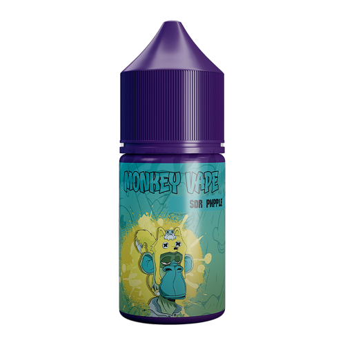 Monkey Vape Salt - 17 - Sor Pnpple - Кислый Ананас 30мл. - 20мг/мл. Monkey Vape Salt - 17 - Sor Pnpple - Кислый Ананас 30мл. - 20мг/мл.