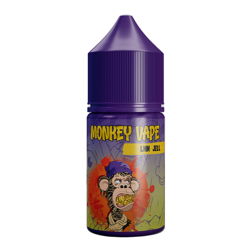 Солевая жидкость Monkey Vape Salt №5 — Мармелад с лимоном, 30 мл, 20 мг/мл Солевая жидкость Monkey Vape Salt №5 — Мармелад с лимоном, 30 мл, 20 мг/мл