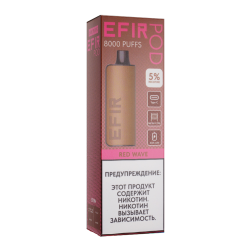 Одноразовый парогенератор Efir Pod 8000 (Pink) - Pink Grapefruit lemon - 20мг/мл. Strong Одноразовый парогенератор Efir Pod 8000 (Pink) - Pink Grapefruit lemon - 20мг/мл. Strong
