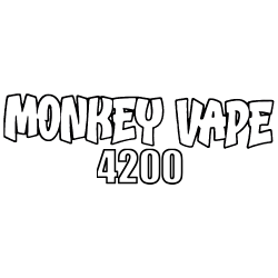 Одноразовый парогенератор Monkey Vape 4000 USB - Клюква, черника - 20мг/мл. Strong