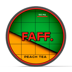 Жевательная смесь Faff - Персиковый чай - 150мг/г.