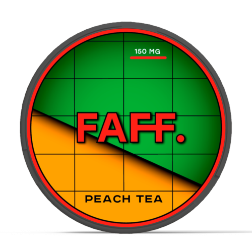 Жевательная смесь Faff - Персиковый чай - 150мг/г. купить в Минске