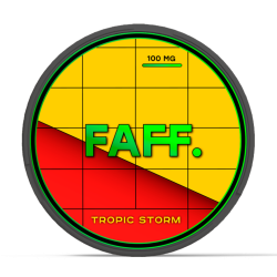 Жевательная смесь Faff - Тропический шторм - 100мг/г.