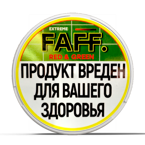 Жевательная смесь Faff — Яблоко, 11 мг/г Жевательная смесь Faff — Яблоко, 11 мг/г
