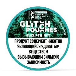 Жевательная смесь Glitch Pouches •• - Эвкалипт ментол - 75мг/г.